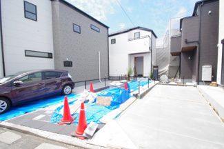 【外観】 | 【仲介手数料無料！！】多摩市一ノ宮4丁目　新築戸建て（全4棟）3号棟　5490万円 | 令和８年1月２５日撮影　建築中
