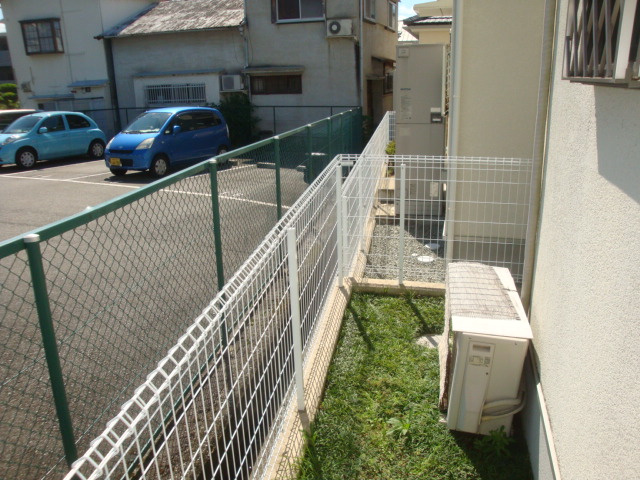 平井2丁目期限付き貸家の庭