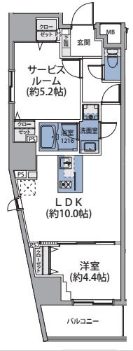 ルネサンスコート秋葉原の間取り