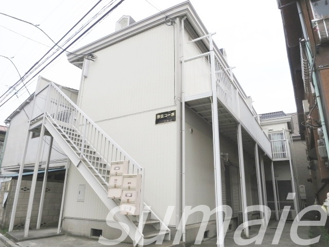 汐美コーポの外観|白を基調とした物件です！