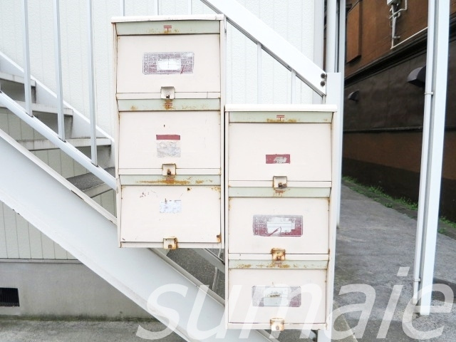 汐美コーポのその他共用部分|コチラが郵便ポストです♪