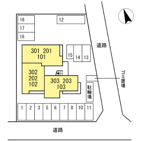 (仮称)D-ROOM里町　　 刈谷市近郊の賃貸はクラスホーム刈谷店の駐車場