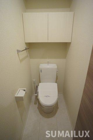 合志市竹迫のアパートのトイレ