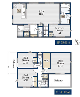  | 名古屋市昭和区伊勝町1丁目11新築戸建2号棟】✨️仲介手数料無料✨️伊勝小学校・川名中学校