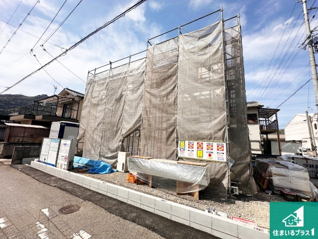 西脇市高田井町　第2期　新築一戸建ての外観|周辺は落ち着いた街並みの住宅地！子育てがしやすい住環境です！まだ未完成ですが、現地でしかわからない事もございます。是非一度ご覧ください。