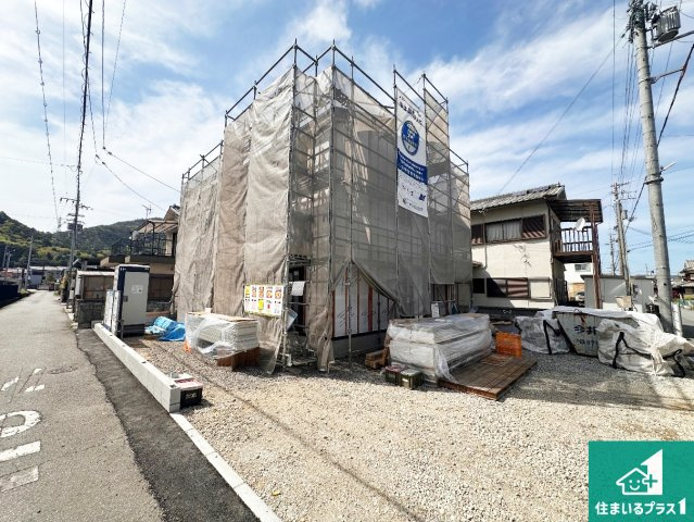 西脇市高田井町　第2期　新築一戸建ての外観|周辺は落ち着いた街並みの住宅地！子育てがしやすい住環境です！まだ未完成ですが、現地でしかわからない事もございます。是非一度ご覧ください。
