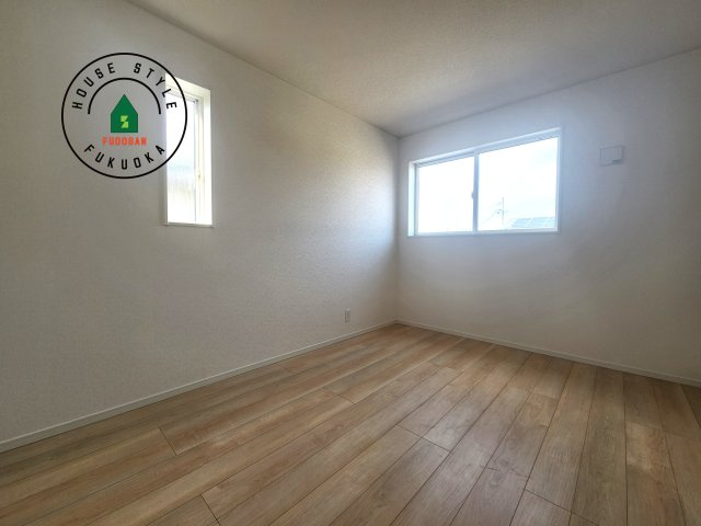 糟屋郡須恵町須恵第3-1棟（1号棟）の洋室|各部屋収納を備えており過ごしやすいお家です！