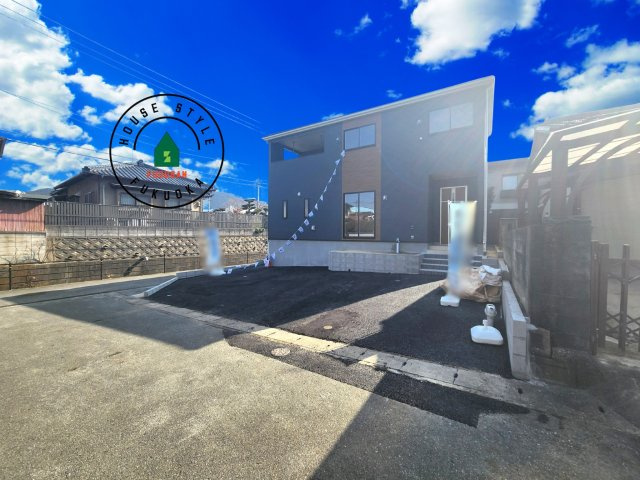 糟屋郡須恵町須恵第3-1棟（1号棟）の外観|デザイン性のある外観です。