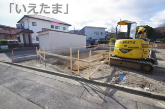 【外観】 | 【仲介手数料無料！！】多摩市一ノ宮4丁目　新築戸建て（全4棟）4号棟　5390万円 | 令和８年1月２５日撮影　建築中