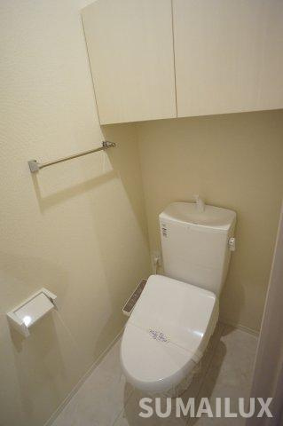 合志市竹迫のアパートのトイレ