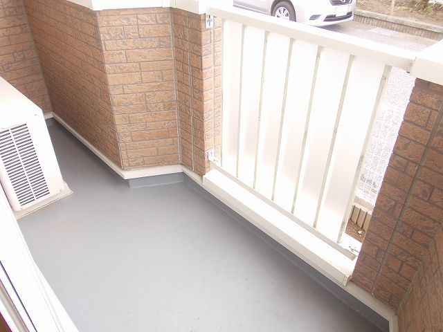 プリモディーネⅡのバルコニー