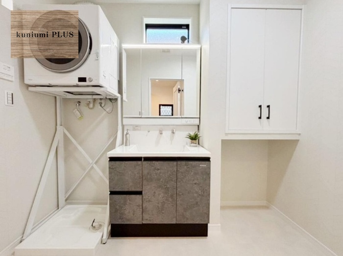 枚方市東香里新町の洗面所