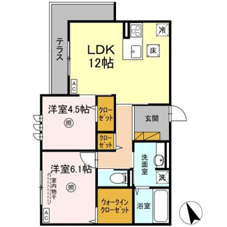 【間取り】 | D's LIEN (ディ-ズリアン)D