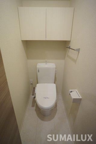 合志市竹迫のアパートのトイレ