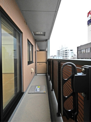 COURT TAKETOKU Ⅲのバルコニー