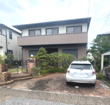 大網白里市みどりが丘2　中古戸建の駐車場|内装リフォーム令和8年8月 都市ガス上下水 セキスイハウス施工 軽量鉄骨 車2台