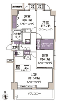 【間取り】 | ライツ浦和別所