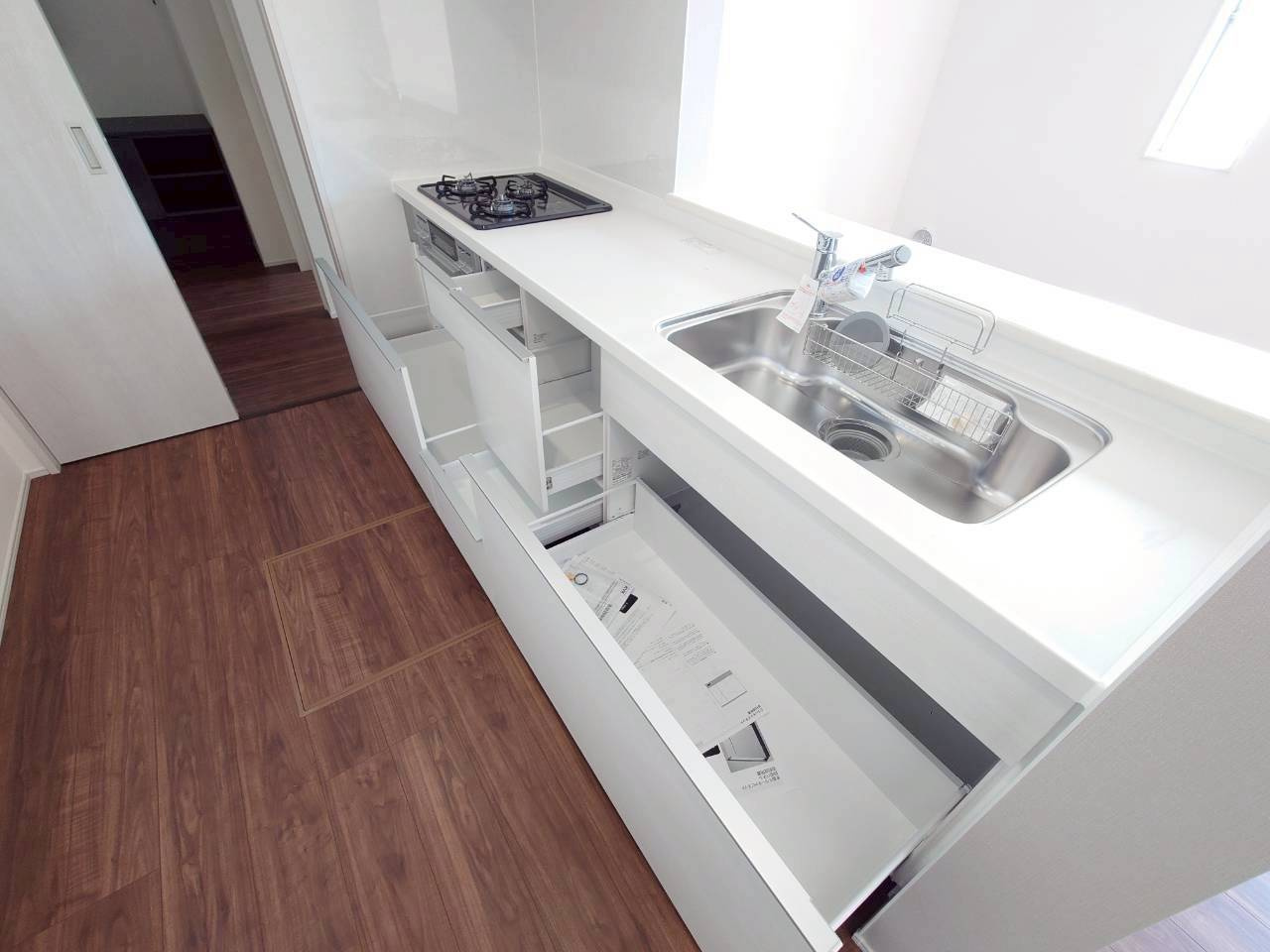 ■■うるま市石川第5－1号棟（全5棟）のキッチン|きれいなキッチンです