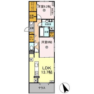 【間取り】 | D's LIEN (ディ-ズリアン)D