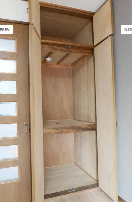 トゥース・ヴィラの収納