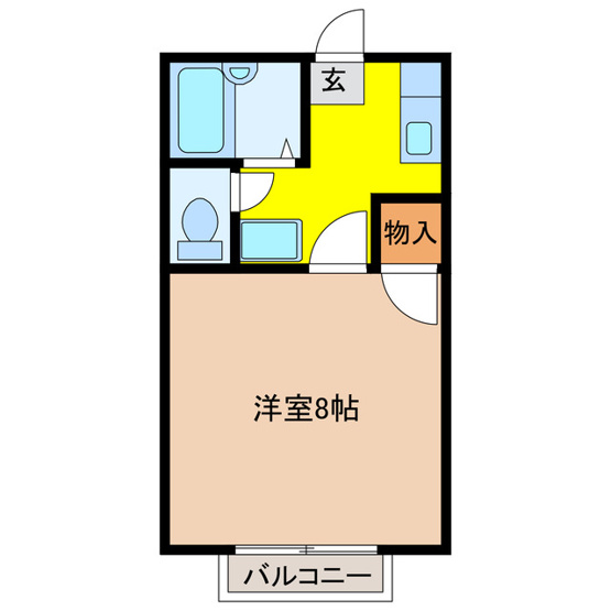 【間取り】 | 有明ハイツ