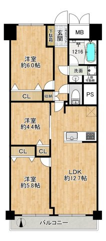 ニュー大阪ハイツの間取り|◆【onehome販売窓口】売主様→当社→お客様の関係でご内覧～商談までスムーズです!!