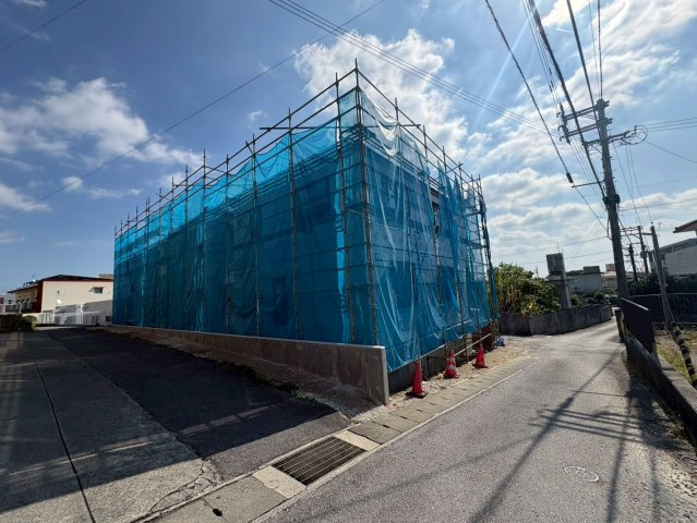 ♪♪豊見城市名嘉地（全3棟）の前面道路含む現地写真