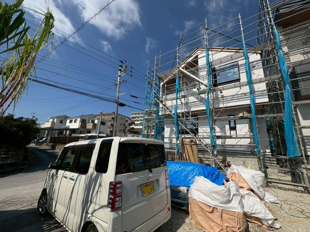 ♪♪豊見城市名嘉地（全3棟）の前面道路含む現地写真