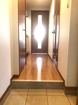スカイコート錦糸町の玄関