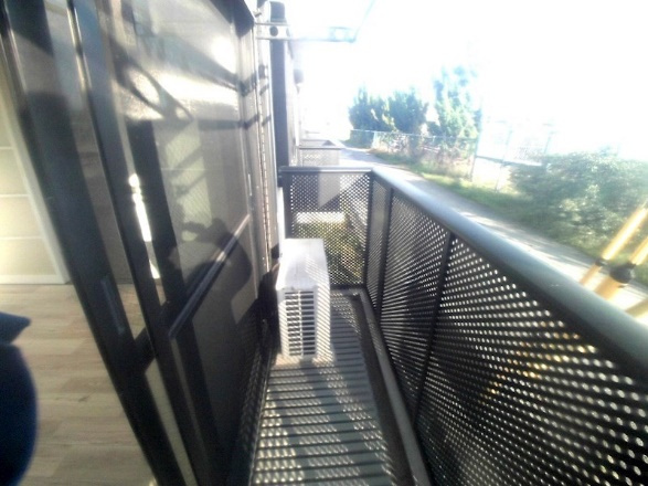 フレグランスウエストのバルコニー