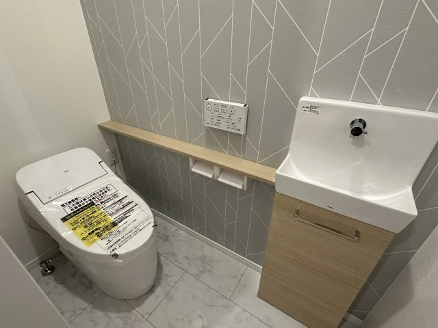 神戸市西区竜が岡2丁目新築戸建２号地のトイレ