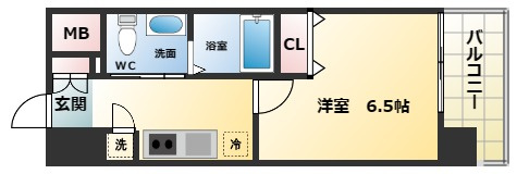 【間取り】 | エスリード難波レジデンス