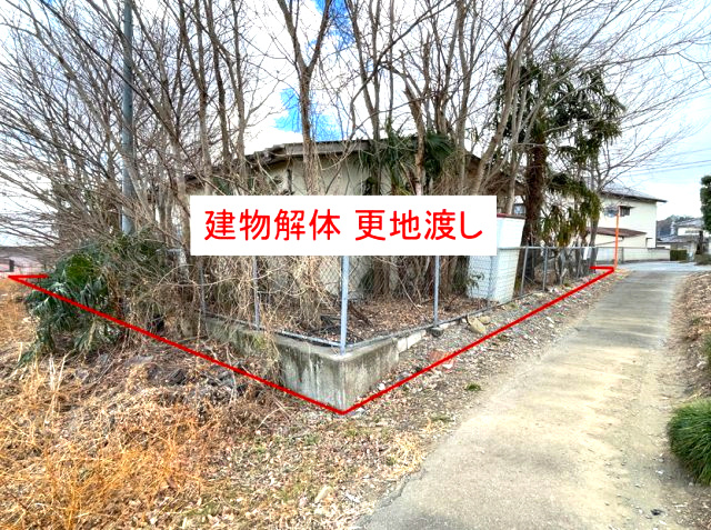 藤岡市西平井　土地1000の外観