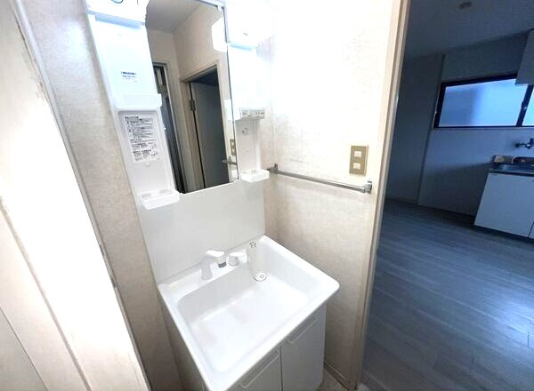 箕ノ手ハイツの洗面所