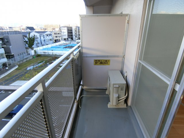 アーク福西のバルコニー