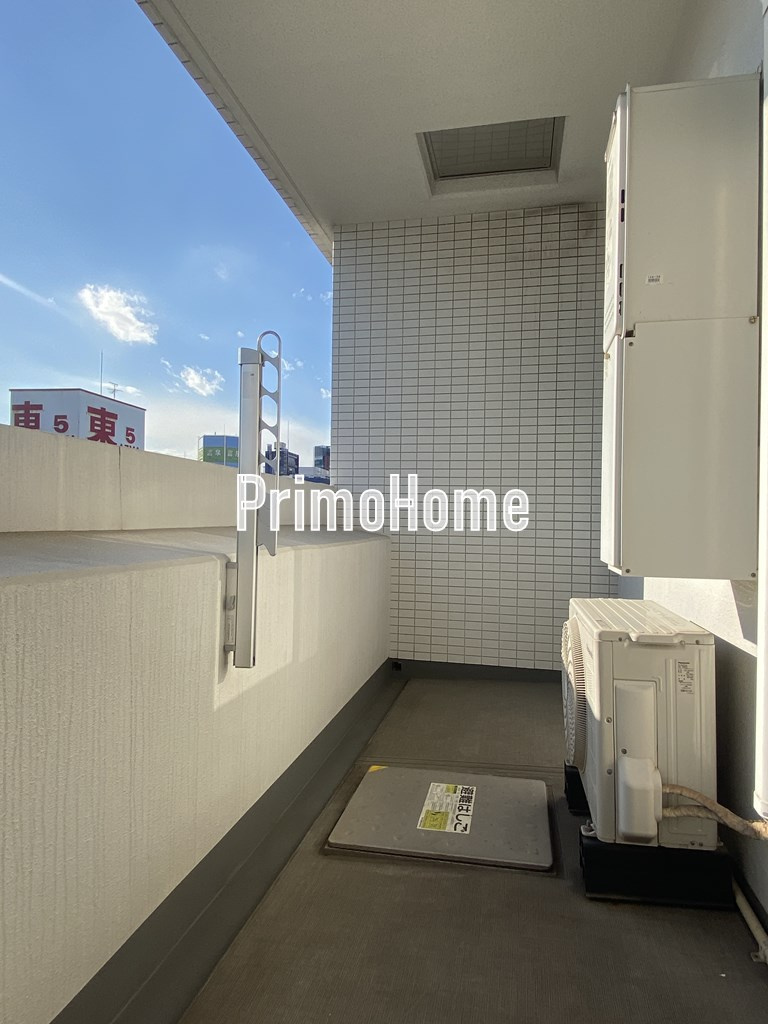 シティインデックス秋葉原のバルコニー