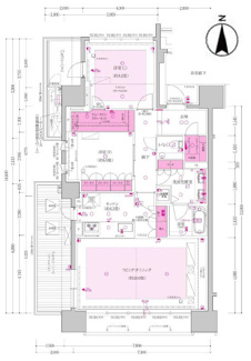 【間取り】 | プラウド大阪城 | 間取り