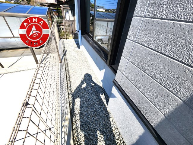 福津市若木台1丁目第2-2棟（1号棟）の庭|お庭で自由な時間を過ごせます。