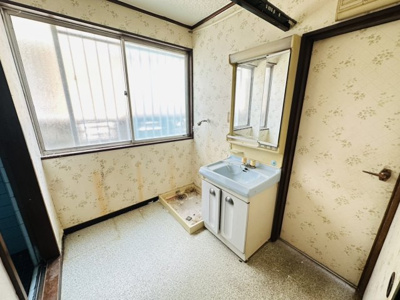 【独立洗面台】 | 水戸市新荘　店舗付き住宅