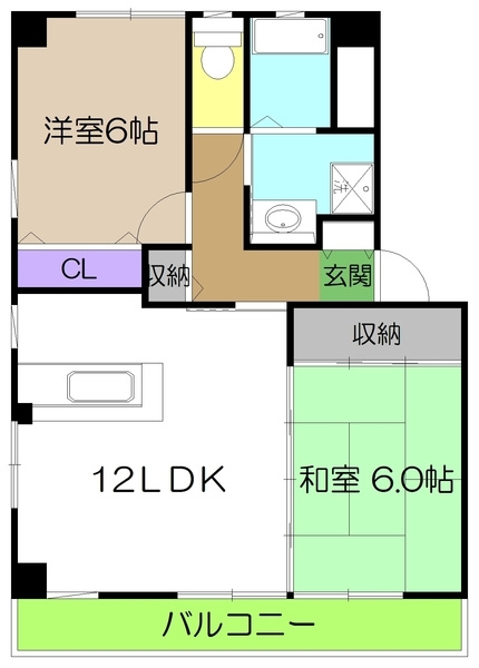 エル サンロードの間取り