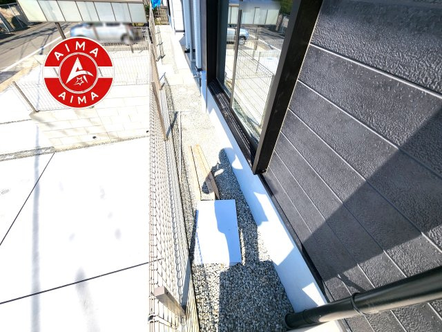 福津市若木台1丁目第2-2棟（2号棟）の庭|お庭で自由な時間を過ごせます。