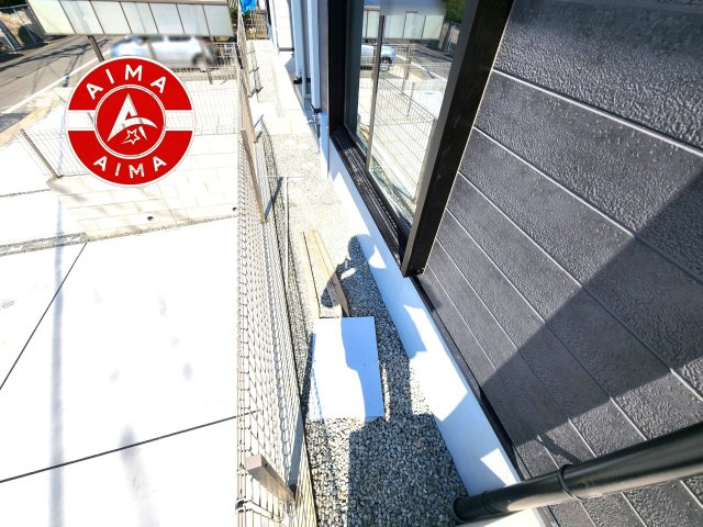 福津市若木台1丁目第2-2棟（2号棟）の外観|お庭で自由な時間を過ごせます。
