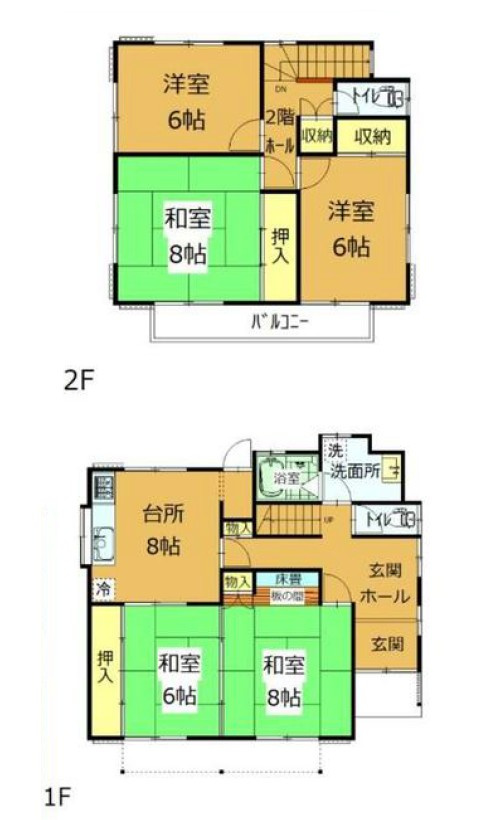 【中古戸建】邑楽郡大泉町朝日　の間取り|■間取り図｜敷地面積：206.97（約62.60坪）　建物面積：105.99（約32.06坪）