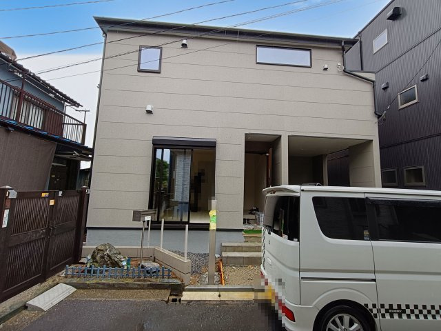 越谷市　東越谷4丁目　新築戸建　全1棟の外観|外観です