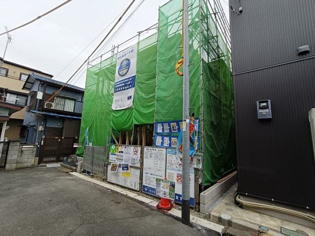 越谷市　東越谷4丁目　新築戸建　全1棟の外観|外観です