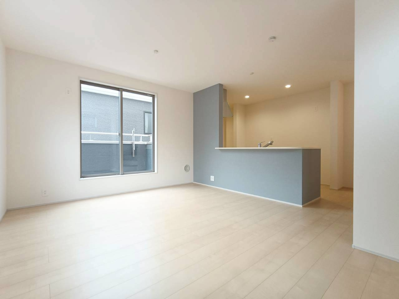 越谷市　東越谷4丁目　新築戸建　全1棟の居間・リビング|施工例です