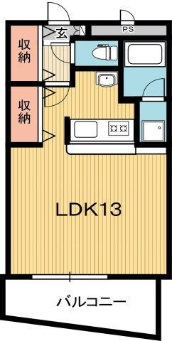 プランドール・fの間取り