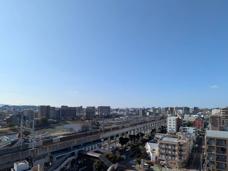 福岡市博多区竹下４丁目の賃貸マンションの展望