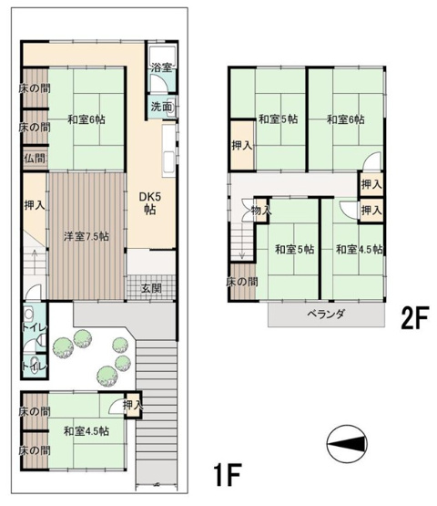 【間取り】 | S22303-第四錦林
