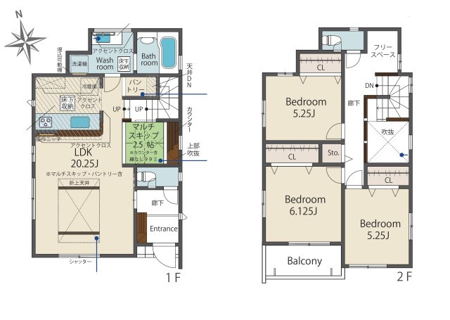 春日市岡本5丁目第1-2棟（1号棟）